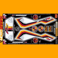 Motografix Steinschlagschutz hinten passend für BMW S 1000 RR 2009-2011 Motografix Steinschlagschutz hinten passend für BMW S 1000 RR 2009-2011