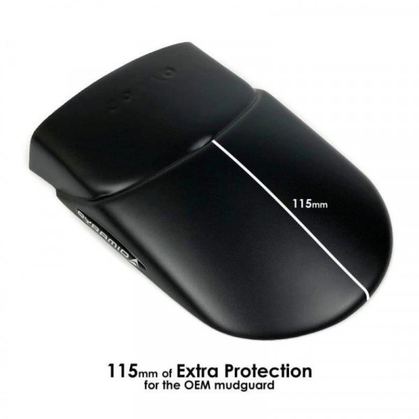 Pyramid Hinterradabdeckung Verlängerung Schwarz Matt passend für Zero DS / FXE / S / DSR / SR / FXS