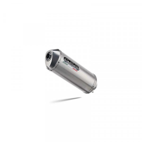 Honda Crf 300 L / Rally 2021-2023, Satinox , Racing slip-on exhausts including link pipe and removab