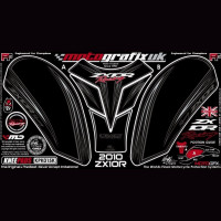 Motografix Tankschutz Knie Pads passend für Kawasaki ZX10R 2008-2010 Motografix Tankschutz Knie Pads passend für Kawasaki ZX10R 2008-2010