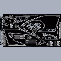 Motografix Steinschlagschutz vorn passend für BMW S 1000 RR 2017-2018 Motografix Steinschlagschutz vorn passend für BMW S 1000 RR 2017-2018