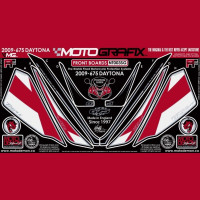 Motografix Steinschlagschutz vorn passend für Triumph Daytona 675 (2009-2012) Motografix Steinschlagschutz vorn passend für Triumph Daytona 675 (2009-2012)