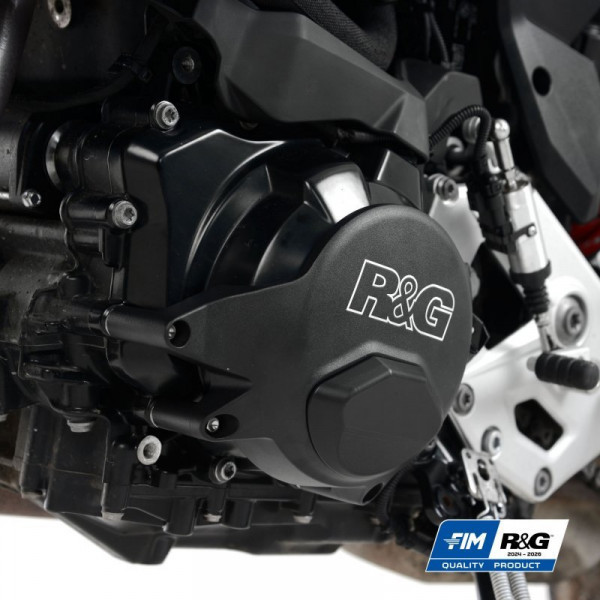 R&G FIM PRO Aluminium 2er Motordeckel Protektoren SET BMW F 900 R / XR 2020- / F 900 GS 2024-