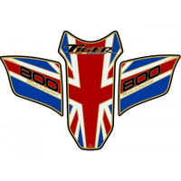 Motografix Union Jack 3D Gel Tank Pad Protector passend für Triumph Tiger 800 Motografix Union Jack 3D Gel Tank Pad Protector passend für Triumph Tiger 800