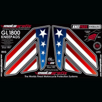 Motografix Tankschutz Knie Pads passend für Honda GL1800 Motografix Tankschutz Knie Pads passend für Honda GL1800