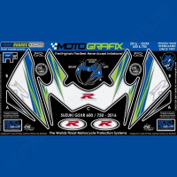 Motografix Steinschlagschutz vorne passend für Suzuki GSX-R 600 / 750 2011- Motografix Steinschlagschutz vorne passend für Suzuki GSX-R 600 / 750 2011-