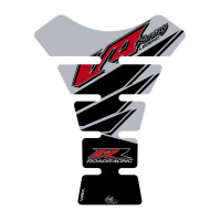 Motografix 3D Gel Tank Pad Protector Silver passend für Honda V4 Road Racing Motografix 3D Gel Tank Pad Protector Silver passend für Honda V4 Road Racing