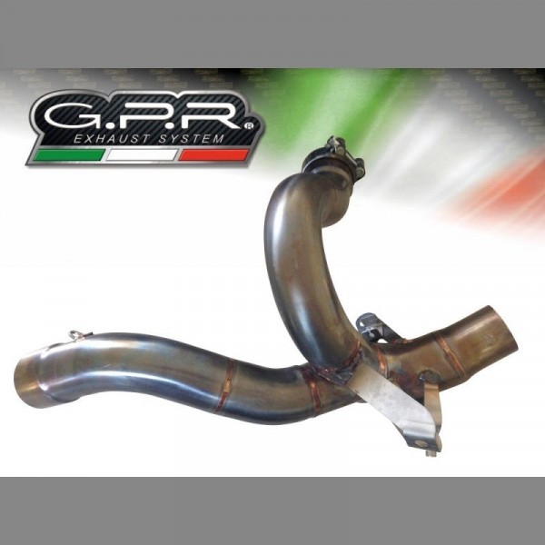 Ducati Multistrada 1260 2018-2020, Decatalizzatore, Decat pipe Fits both original silencers and GPR