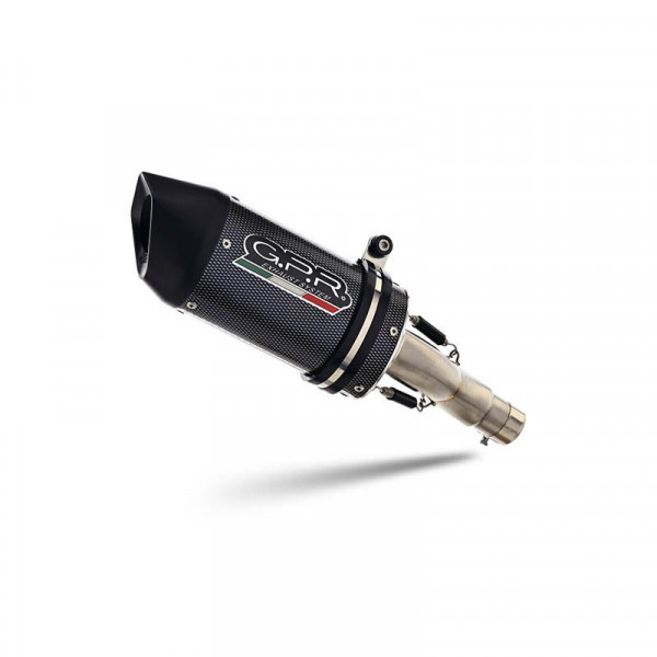 Suzuki Gsx-S 1000 GT 2015-2016, Furore Poppy, Homologated legal slip-on exhaust including removable