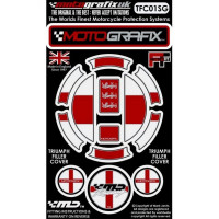 Motografix Tankdeckel Protektor passend für Triumph Modelle TFC01SG Motografix Tankdeckel Protektor passend für Triumph Modelle TFC01SG