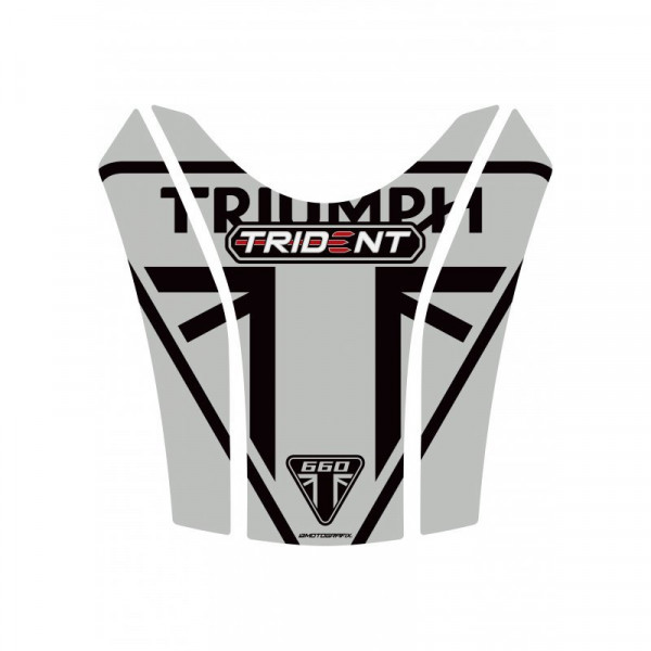 Triumph TRIDENT 660 3D Gel Motografix Tank Pad Protector TT048SK