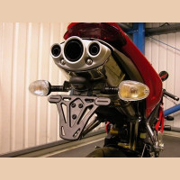 R&G Kennzeichenhalter passend für Triumph Daytona 675 2006-2012 R&G Kennzeichenhalter passend für Triumph Daytona 675 2006-2012
