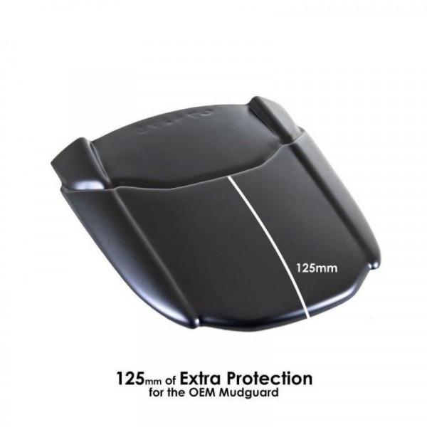 Pyramid Hinterradabdeckung Verlängerung Schwarz Matt passend für BMW S 1000 R / S 1000 RR