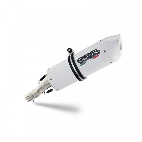 Moto Guzzi V85 TT 2021-2024, Albus Evo4, Homologated legal slip-on exhaust including removable db ki