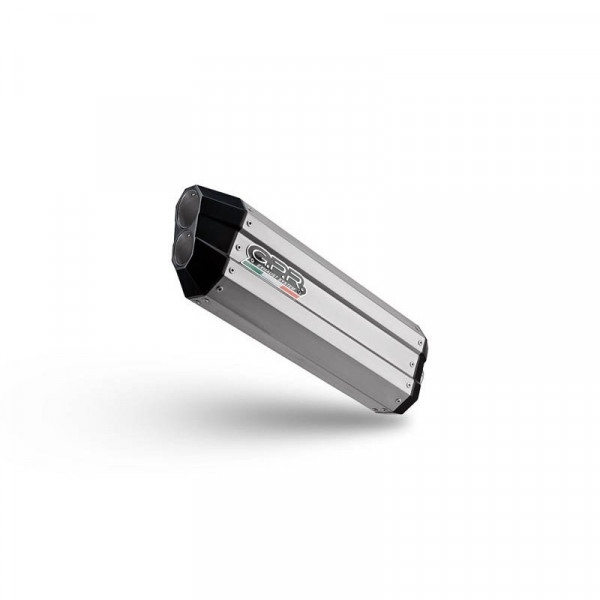 Yamaha Tenere 700 2025-2026, Hyper Sonic Titanium, Homologated legal slip-on exhaust including remov