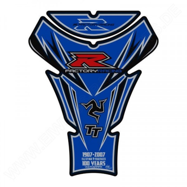 Motografix Suzuki GSX-R 1000 TT 1997-2007 3D Gel Tank Pad Protector TS030BB