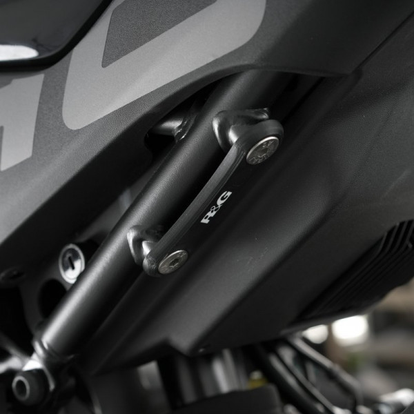 R&G hintere Fußrastenabdeckung passend für CF Moto 450 SR ab 2023