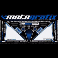 Motografix Steinschlagschutz passend für Suzuki SV 650 / 1000 2003-2013 Motografix Steinschlagschutz passend für Suzuki SV 650 / 1000 2003-2013