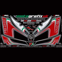 Motografix Steinschlagschutz Set passend für Ducati Multistrada 1200 2010 Motografix Steinschlagschutz Set passend für Ducati Multistrada 1200 2010