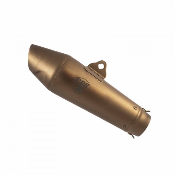 GPR Endschalldämpfer Vintavoge Bronze passend für BMW R 65 1978–1984