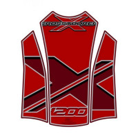 Motografix 3D Gel Tank Pad passend für Honda VFR 1200 Crosstourer Motografix 3D Gel Tank Pad passend für Honda VFR 1200 Crosstourer