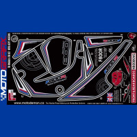 Motografix Steinschlagschutz Set passend für BMW F 800 R 2009-2014 Motografix Steinschlagschutz Set passend für BMW F 800 R 2009-2014