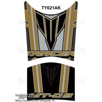 Motografix 3D Gel Tank Pad passend für Yamaha MT-09 Tracer Black Motografix 3D Gel Tank Pad passend für Yamaha MT-09 Tracer Black