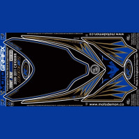 Motografix Steinschlagschutz Set passend für Honda CBR 1000 RR 2008-2011 Motografix Steinschlagschutz Set passend für Honda CBR 1000 RR 2008-2011