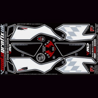 Motografix Steinschlagschutz vorn passend für BMW K 1300 S 2009 Motografix Steinschlagschutz vorn passend für BMW K 1300 S 2009