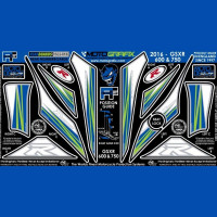 Motografix Steinschlagschutz hinten passend für Suzuki GSX-R 600 / 750 2011- Motografix Steinschlagschutz hinten passend für Suzuki GSX-R 600 / 750 2011-