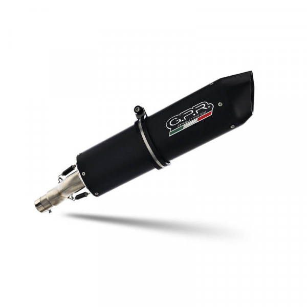 GPR Furore Evo4 Nero Slip-On Auspuff passend für BMW F 800 GS Adventure 2016-2018