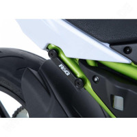 R&G hintere Fußrastenabdeckung Set passend für Kawasaki Z 650 / Ninja 650 / Z 650 RS R&G hintere Fußrastenabdeckung Set passend für Kawasaki Z 650 / Ninja 650 / Z 650 RS