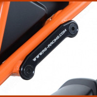 R&G hintere Fußrastenabdeckung passend für KTM RC 125 / 200 / 390 2014-2016 R&G hintere Fußrastenabdeckung passend für KTM RC 125 / 200 / 390 2014-2016