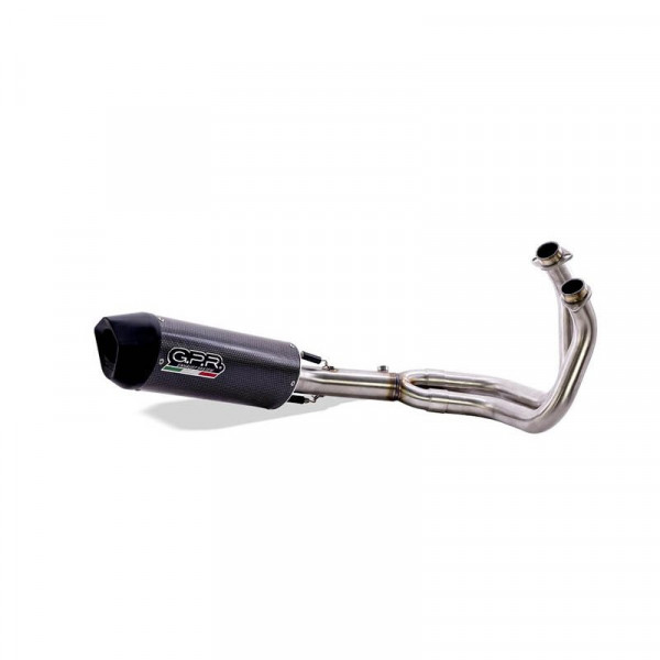 Kawasaki Er 6 N - F 2012-2016, Furore Poppy, Homologated legal full system exhaust, including remov