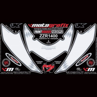 Motografix Steinschlagschutz vorn passend für Kawasaki ZZR 1400 Motografix Steinschlagschutz vorn passend für Kawasaki ZZR 1400