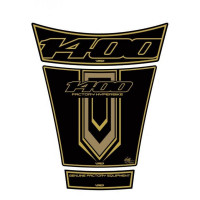 Motografix 3D Gel Tank Pad Black Gold passend für Suzuki GSX 1400 Motografix 3D Gel Tank Pad Black Gold passend für Suzuki GSX 1400