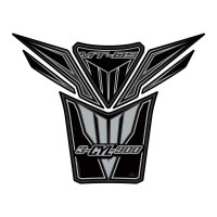 Motografix 3D Gel Tank Pad Black/Silver passend für Yamaha MT-09 Motografix 3D Gel Tank Pad Black/Silver passend für Yamaha MT-09