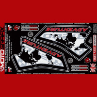 Motografix Tankschutz Knie Pads passend für BMW R1200 GS Adventure 2014 Motografix Tankschutz Knie Pads passend für BMW R1200 GS Adventure 2014