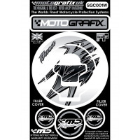Motografix Tankdeckel Protektor passend für Kawasaki Z Modelle Motografix Tankdeckel Protektor passend für Kawasaki Z Modelle