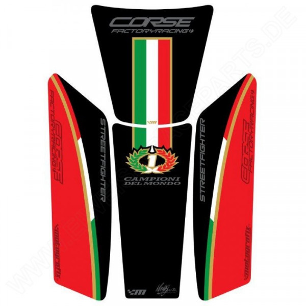 Ducati Streetfighter Motografix 3D Gel Tank Pad Protector TDSFR