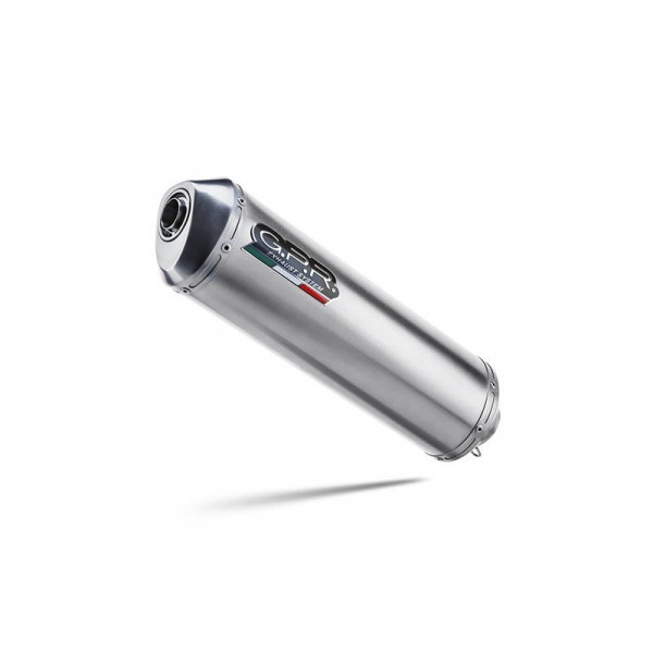 Bmw F 850 Gs -Adventure 2021-2024, Satinox , Homologated legal slip-on exhaust including removable d