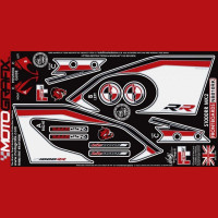 Motografix Steinschlagschutz passend für BMW S 1000 RR 2015-2016 Motografix Steinschlagschutz passend für BMW S 1000 RR 2015-2016