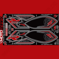 Motografix Front- und Tankschutz Knie Pads passend für BMW S 1000 R 2014-2016 Motografix Front- und Tankschutz Knie Pads passend für BMW S 1000 R 2014-2016