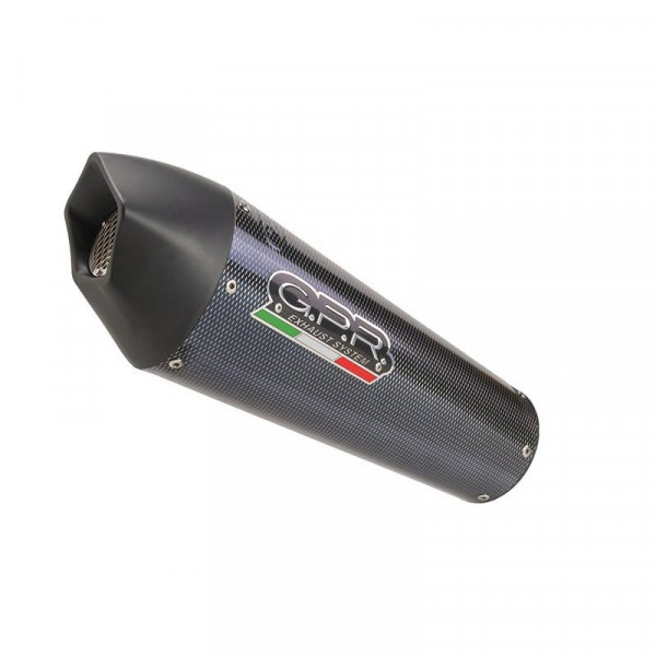 Husqvarna Svartpilen 401 2018-2019, GP Evo4 Poppy, Homologated legal slip-on exhaust including remov