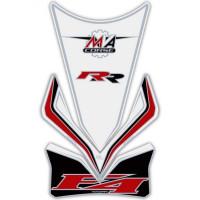 Motografix 3D Gel Tank Pad WHITE passend für MV Agusta F4 RR Motografix 3D Gel Tank Pad WHITE passend für MV Agusta F4 RR
