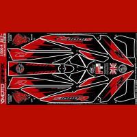 Motografix Steinschlagschutz hinten passend für BMW S 1000 R 2017 Motografix Steinschlagschutz hinten passend für BMW S 1000 R 2017