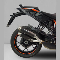 Bodis GPX 2 schwarz Endschalldämpfer passend für KTM Super Duke 1290 GT 2016–2022 Bodis GPX 2 schwarz Endschalldämpfer passend für KTM Super Duke 1290 GT 2016–2022