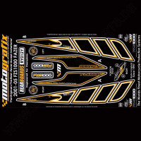 Motografix Steinschlagschutz hinten passend für Yamaha FZS 1000 Fazer RY012Y Motografix Steinschlagschutz hinten passend für Yamaha FZS 1000 Fazer RY012Y