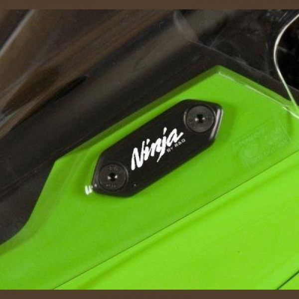R&G Racing Spiegelabdeckungen passend für Kawasaki ZX-6 R 636 / Ninja 125 / Ninja 7 Hybrid