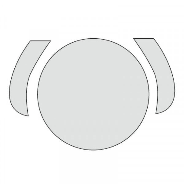 Eazi-Grip Dashboard Displayschutzfolie passend für Fantic Caballero 700 ab 2023